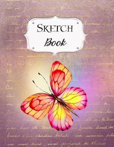 Sketch Book: Butterfly Sketchbook Scetchpad for Drawing or Doodling Notebook Pad for Creative Artists #4