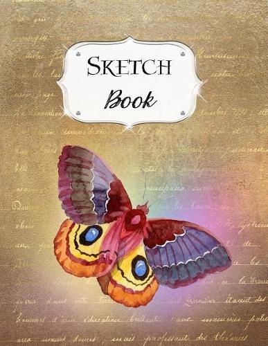 Sketch Book: Butterfly Sketchbook Scetchpad for Drawing or Doodling Notebook Pad for Creative Artists #5