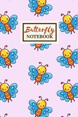 Butterfly Notebook: Cute Journal Gift: College Ruled