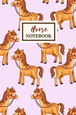 HORSE Notebook: Cute Journal Gift: College Ruled