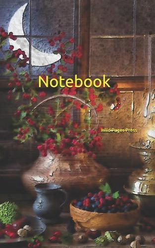 Notebook: nuts berries night cooking pan lamp pots