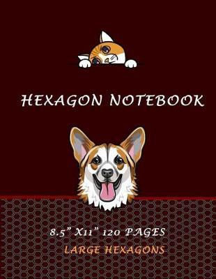 Hexagon Notebook 8.5 x 11 120 Pages Large Hexagons: Hexagonal Graph Paper Notebook, 120 pages, Large hexagons Battle Games Gaming Paper also Organic Chemistry Students Graph book that is beautifully designed. Size: 8.5 x 11 inches (21.6 x 28 cm cm)