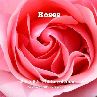 Roses 8.5 X 8.5 Calendar September 2019 -December 2020: Monthly Calendar with U.S./UK/ Canadian/Christian/Jewish/Muslim Holidays-Flowers Nature Gardening