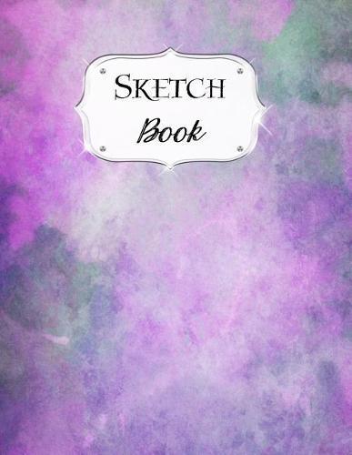 Sketch Book: Watercolor Sketchbook Scetchpad for Drawing or Doodling Notebook Pad for Creative Artists #5 Purple Green