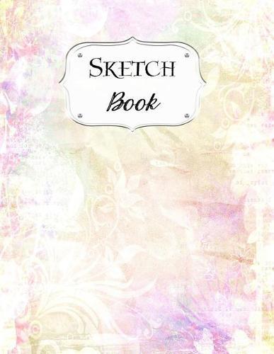 Sketch Book: Watercolor Sketchbook Scetchpad for Drawing or Doodling Notebook Pad for Creative Artists #7 Pink Purple Yellow