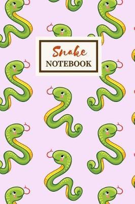 Snake Notebook: Cute Journal Gift: Medium Ruled