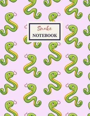 SNAKE Notebook: Composition Book: Wide Ruled Journal