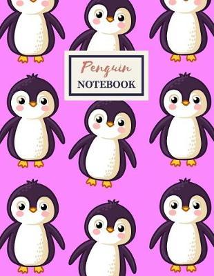 PENGUIN Notebook: Composition Book: 120-page Letter Sized Blank Lined Journal