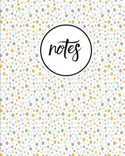 Notes: Pastel Floral Mustard Daisy - Cute Writing Notebook For School, Home & Office - [Classic]