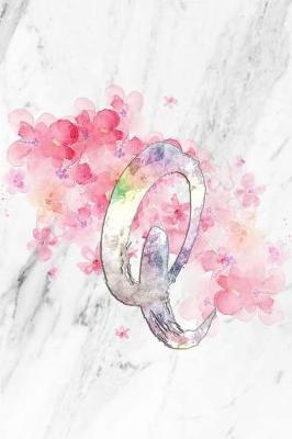 Q: Dotted Grid Notebook Bullet Grid Floral Journal Monogram Initial Letter Q for Bullet Journaling, Writing, Sketching, Diary, Calligraphy (112 pages, 6 x 9)