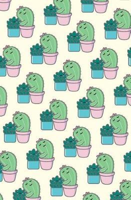 Cactus Notebook: Kawaii Succulent Plants Notebook (Composition Book Journal, 110 Pages Ruled, 5.25  x 8 )