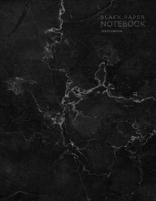 Black Paper Notebook Sketchbook: for Gel Pen Drawing and Doodling or Mandala Art for Stress Release and Relaxation