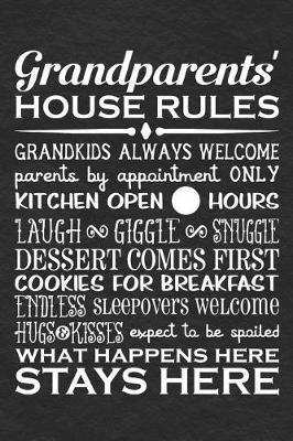 Grandparents House Rules: Nana and Papa Book (Personalized Grandparents Gifts under 10)