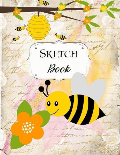 Sketch Book: Bee Sketchbook Scetchpad for Drawing or Doodling Notebook Pad for Creative Artists #7