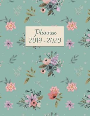 Planner 2019-2020: 8.5x11 Organizer for Academic Year Weekly Vertical To Do List Notes Scheduler Soft Cover Large Size