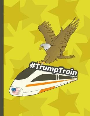 #TrumpTrain: KAG MAGA 8.5 x 11 Make America Great Again Notebook Q anon Journal Planner Doodling Scrapbook Trumpster POTUS patriot paper pad support Red Republican - God Bless America