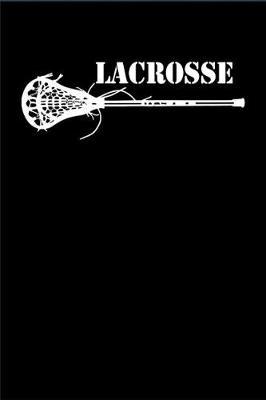 Lacrosse: LACROSSE - Dot Grid Notebook, Blank Lined Notebook, Diary, Journal or Planner Size 6 x 9 100 dotted Pages Office Equipment Great Gift idea for Journaling and Hand Lettering