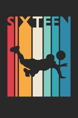 Volleyball Notebook for 16 Year Old Boys and Girls - Vintage Volleyball Journal - 16th Birthday Gift for Volleyball Player Diary: Medium College-Ruled Journey Diary, 110 page, Lined, 6x9 (15.2 x 22.9 cm)