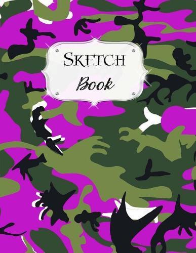 Sketch Book: Camo Camouflage Sketchbook Scetchpad for Drawing or Doodling Notebook Pad for Creative Artists #10