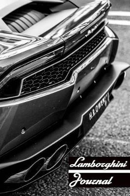 Lamborghini Journal: Blank Lined Journal Notebook: (6 x 9 Journal) Gift Ideal For People Who Love Lamborghini And Supercars, A Daily Diary, Composition Or Log Book,