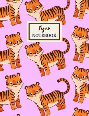 TIGER Notebook: Composition Book: Legal Ruled Note Book