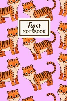 TIGER Notebook: Cute Journal Gift: College Ruled Note Book