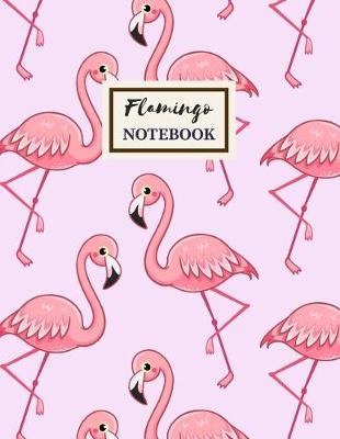 FLAMINGO Notebook: Composition Book: Wide Ruled Journal For Kids