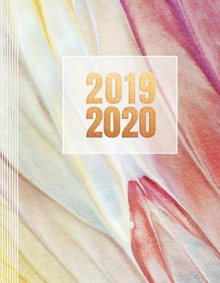 2019-2020: Akademischer Kalender Planer fur Frauen - Jahr ab Juli 2019 bis Juni 2020 - Jahresubersicht Monatsubersicht Wochenubersicht Mit To Do Liste + 44 Notizen Seiten punktiert - Abstrakt Art Pastell