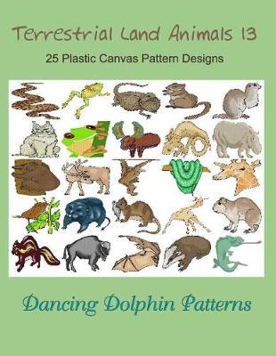 Terrestrial Land Animals 13: 25 Plastic Canvas Pattern Designs