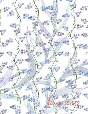 Flower Lovers: Simple And Pretty Composition Notebook with Graph Paper