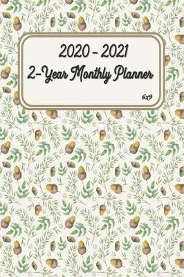 2020 - 2021 2-Year Monthly Planner 6x9: Agenda Planner For 24 Months Calendar, Appointment Notebook