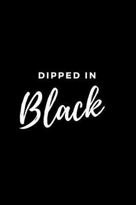 Black Page Notebook: For Gel Pens. 100 Black pages with white lines.