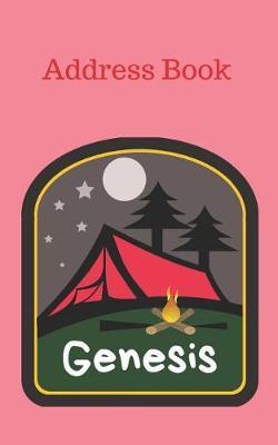 Genesis: Personalized Address Book for Girls who Love Camping and Summer Camp