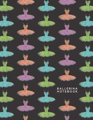 Ballerina Notebook: Composition Style Journal to Write in for Girls and Teens, Wide Rule Lines and Page Numbers