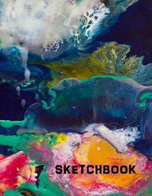 Sketchbook: Abstract Art Design Cover - Blank Notebook / Journal for Creative Drawing and Sketching - Adults and Kids