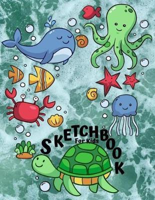 Sketchbook for kids: Blank Paper for Drawing, Paint, Write, Doodle, Notes, Sketching, Creative Diary And Journal 8.5 x 11 Extra Large 110 Blank Pages