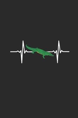 Crocodile Heartbeat: Crocodiles Notebook, Blank Lined (6 x 9 - 120 pages) Animal Themed Notebook for Daily Journal, Diary, and Gift
