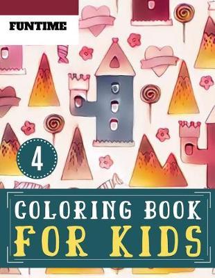 Coloring Book For Kids: pattern colouring books for children for boys girls in large print: Kids Activity Coloring Book with Fun, Easy, and Relaxing Coloring Pages (kids activities coloring book vol.4)
