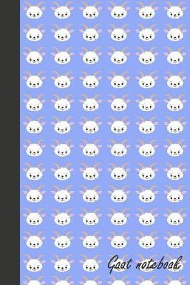 Goat notebook: Goat journal, (6x9 and 120 pages) goat pattern notebook, Perfect for Notes and Journaling, Lined Notebook For goat Lovers