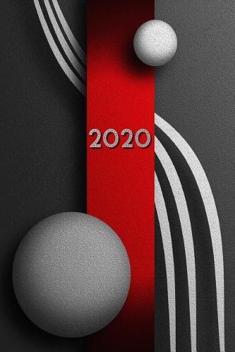 2020: Abstrakt Kunst Design Kalender - Wochenplaner - Zielsetzung - Zeitmanagement - Produktivitat - Terminplaner - Terminkalender - +10 Seiten Adressen + 12 Seiten Arbeitszeiten/Stundenzettel fur 1 Jahr +20 Seiten Punkteraster fur Notizen
