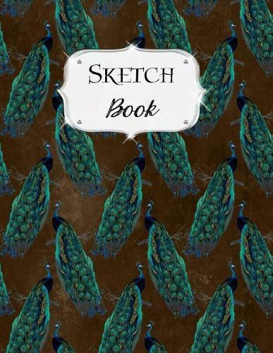 Sketch Book: Peacock Sketchbook Scetchpad for Drawing or Doodling Notebook Pad for Creative Artists #4