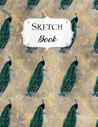 Sketch Book: Peacock Sketchbook Scetchpad for Drawing or Doodling Notebook Pad for Creative Artists #6