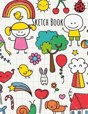 Sketchbook: Sketchbook for kids, Blank Paper for Drawing, Paint, Write, Doodle, Notes, Sketching, Creative Diary And Journal 8.5 x 11 Extra Large 110 Blank Pages