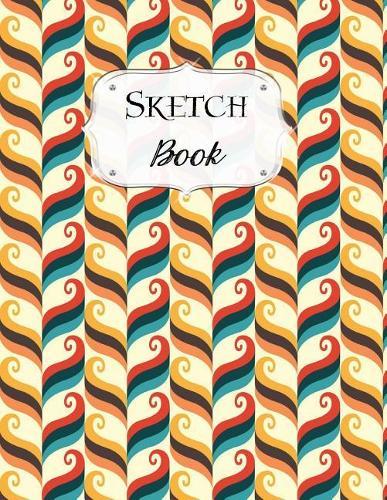Sketch Book: Retro Sketchbook Scetchpad for Drawing or Doodling Notebook Pad for Creative Artists #3
