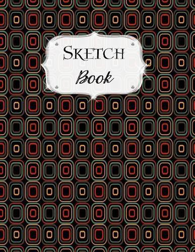 Sketch Book: Retro Sketchbook Scetchpad for Drawing or Doodling Notebook Pad for Creative Artists Black Red