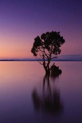 Sunset Over the Water: Blank Lined Journal