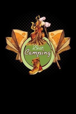 Best camping: smores campfire and maps Lined Notebook / Diary / Journal To Write In outdoor camping Gift for women, men and kids