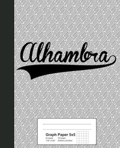 Graph Paper 5x5: ALHAMBRA Notebook