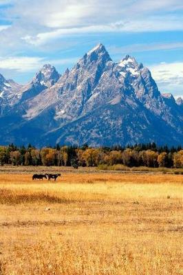 Grand Teton National Park in the Fall Journal: 150 Page Lined Notebook/Diary