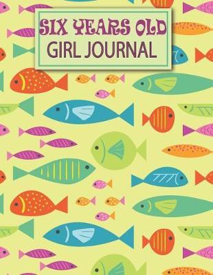 Six Year Old Girl Journal: Dot Grid Notebook for Writing, Drawing and Sketchbook . Create your Ideas, Birthday gifts Back to School for Kids